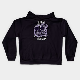 SKULLS IN SKULL "I LOVE METAL" Kids Hoodie